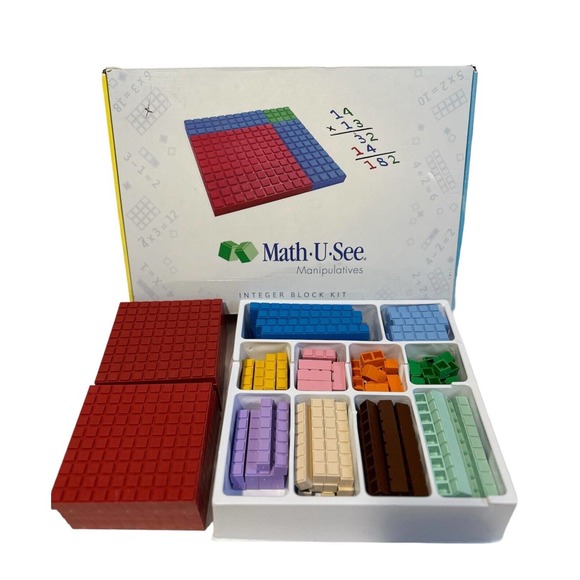 Math U See Toys Math U See Manipulatives Integer Block Kit